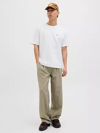 JACK & JONES | T-Shirt JORVARENNA | weiss