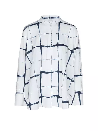 JAPAN TKY | Bluse MODY CHECK | weiss