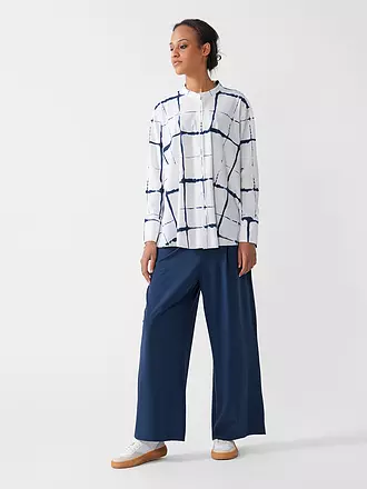 JAPAN TKY | Bluse MODY CHECK | weiss