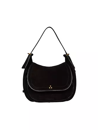JEROME DREYFUSS | Ledertasche - Hobo Bag PHILIPPE | schwarz