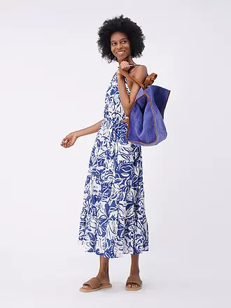 JEROME DREYFUSS | Leinentasche - Shopper LEON Large | blau