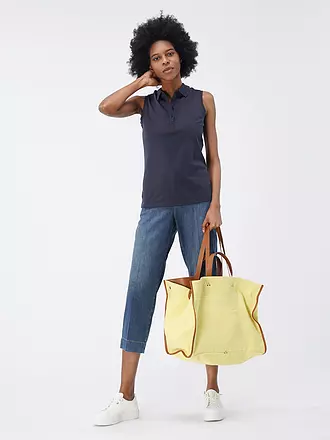 JEROME DREYFUSS | Leinentasche - Shopper LEON Large | blau