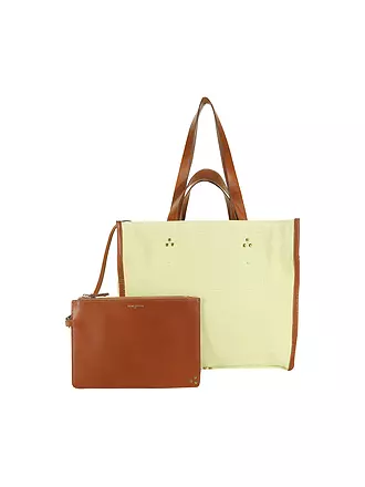 JEROME DREYFUSS | Leinentasche - Shopper LEON Medium | blau