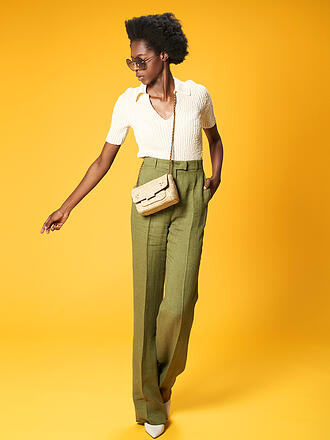 JEROME DREYFUSS | Tasche - Mini Bag LULU S Raphia | beige