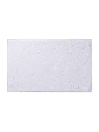 JOOP | Badematte CORNFLOWER 50x80cm Sand | weiss