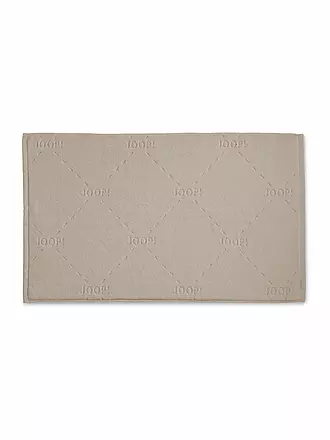 JOOP | Badematte Dash 55x85cm Light Anthrazit | beige