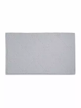 JOOP | Badematte Dash 55x85cm Light Anthrazit | silber