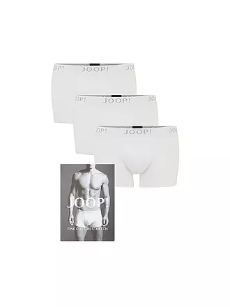JOOP | Boxer 3-er Pkg. (Weiss) | schwarz