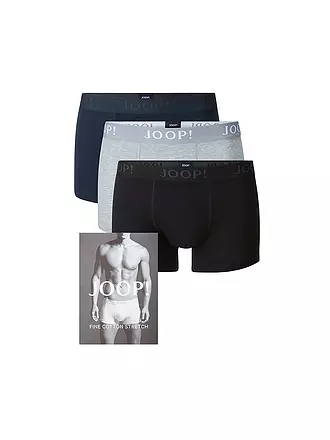 JOOP | Boxer 3-er Pkg. (Weiss) | schwarz