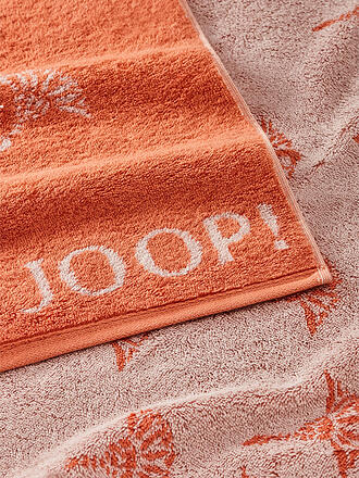 JOOP | Duschtuch 80x150cm MOVE FADED CORNFLOWER Anthrazit | orange