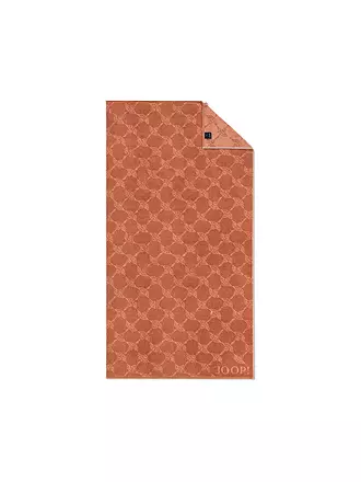 JOOP | Duschtuch Classic Cornflower 80x150cm Rose | orange