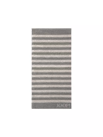 JOOP | Duschtuch Classic Stripes 80x150cm Rose | grau