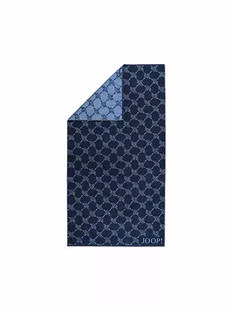 JOOP | Duschtuch Cornflower 80x150cm Navy | hellblau