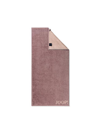 JOOP | Duschtuch Doubleface 80x150cm (Anthrazit) | rosa