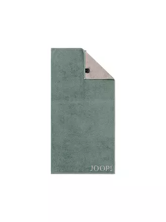 JOOP | Duschtuch Doubleface 80x150cm (Anthrazit) | hellgrün