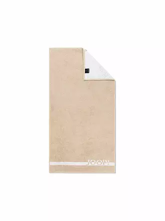 JOOP | Duschtuch SPLIT DOUBLEFACE 80x150cm Stein | creme