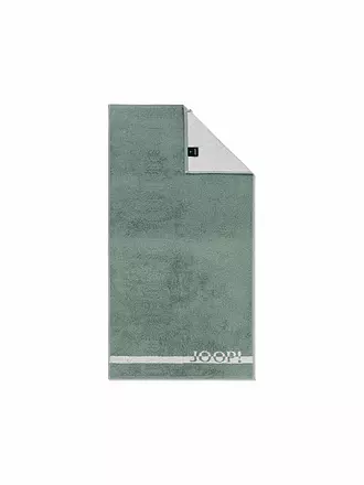 JOOP | Duschtuch SPLIT DOUBLEFACE 80x150cm Stein | hellgrün