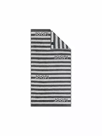 JOOP | Duschtuch SPLIT STRIPES 80x150cm Stein | hellgrün