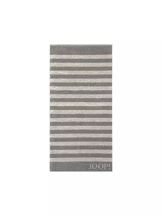 JOOP | Duschtuch Stripes 80x150cm (Graphit) | grau