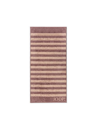 JOOP | Duschtuch Stripes 80x150cm (Silber) | rosa