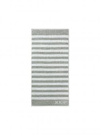 JOOP | Duschtuch Stripes 80x150cm Honig | grau