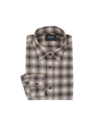 JOOP | Flanellhemd  Regular Fit | beige
