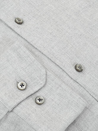 JOOP | Flanellhemd Slim Fit | grau
