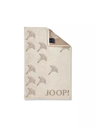 JOOP | Gästetuch 30x50cm MOVE FADED CORNFLOWER Anthrazit | beige