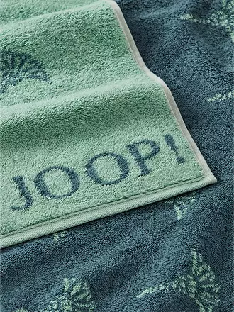 JOOP | Gästetuch 30x50cm MOVE FADED CORNFLOWER Anthrazit | mint