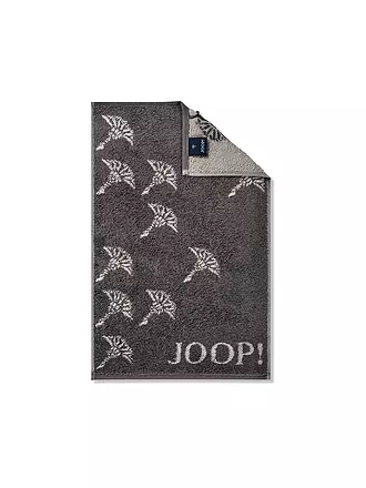 JOOP | Gästetuch 30x50cm MOVE FADED CORNFLOWER Anthrazit | mint