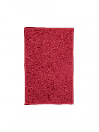 JOOP | Gästetuch Cornflower 30x50cm  Anthrazit | rot