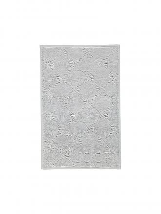 JOOP | Gästetuch Cornflower 30x50cm  Anthrazit | silber