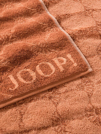 JOOP | Gästetuch Cornflower 30x50cm Graphit | orange