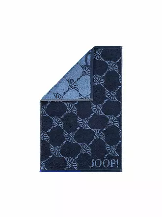 JOOP | Gästetuch Cornflower 30x50cm Navy | hellblau