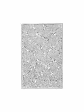 JOOP | Gästetuch Cornflower 30x50cm Weiss | silber