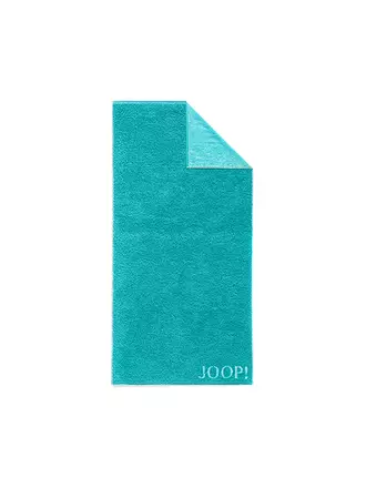 JOOP | Gästetuch Doubleface 30x50cm (Schwarz) | türkis
