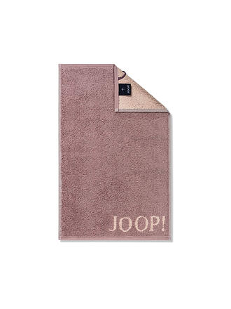 JOOP | Gästetuch Doubleface 30x50cm (Silber) | rosa