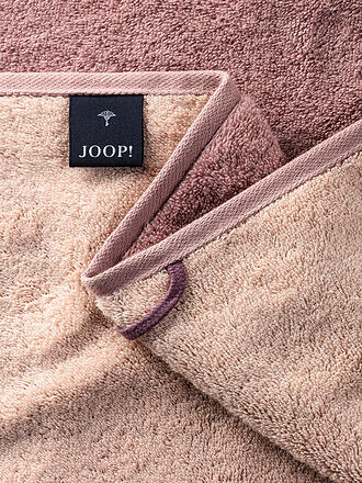 JOOP | Gästetuch Doubleface 30x50cm (Silber) | rosa