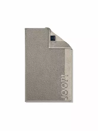 JOOP | Gästetuch Tone Doubleface 30x50cm Sand | hellgrau