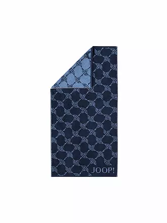 JOOP | Handtuch Cornflower 50x100cm Navy | hellblau