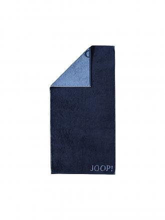 JOOP | Handtuch Doubleface 50x100cm (Anthrazit) | dunkelblau