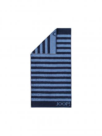 JOOP | Handtuch Stripes 50x100cm (Silber) | dunkelblau