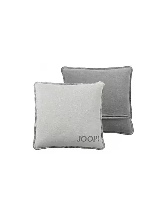 JOOP | Kissenhülle 50x50cm rauch-graphit | creme