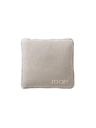 JOOP | Kissenhülle 50x50cm rauch-graphit | creme