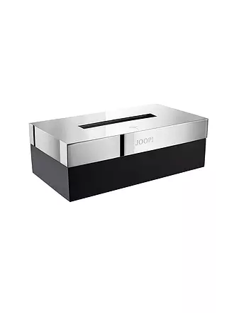 JOOP | Kleenexbox Chromeline 23x12cm | schwarz