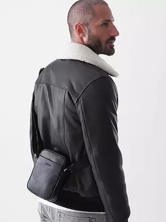 JOOP | Ledertasche - Schultertrasche CARDONA RAFAEL | schwarz