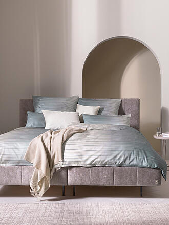 JOOP | Satin Bettwäsche 140x220cm MOVE Stone | mint