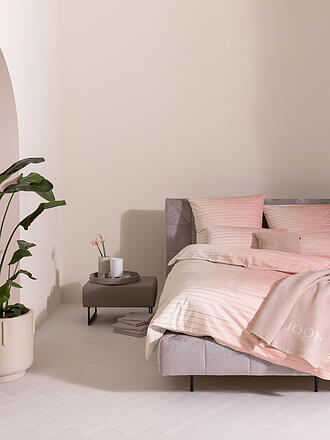 JOOP | Satin Bettwäsche 200x200cm MOVE Aqua | rosa
