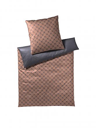JOOP | Satin Bettwäsche Cornflower Double 70x90cm/140x200cm Aqua Foam/Mint | kupfer