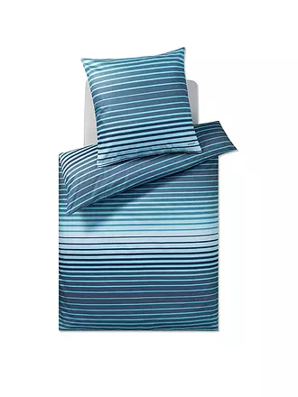 JOOP | Satin Bettwäsche SHUTTER 70x90cm/140x220cm Ocean | dunkelrot